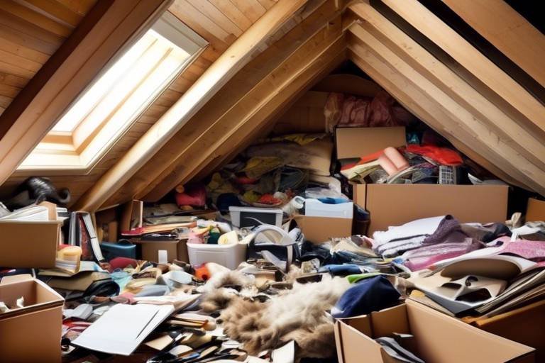 Tips for Decluttering and Organizing Your Attic